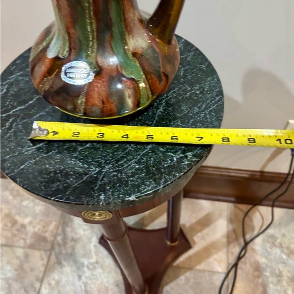 Arkansas Made Drip Glaze Ceramic Pitcher - Picture 7 of 7